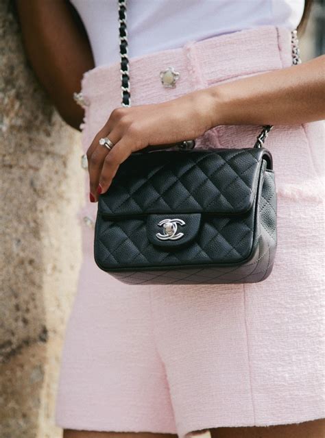 what fits in a chanel square mini|chanel mini bag reference.